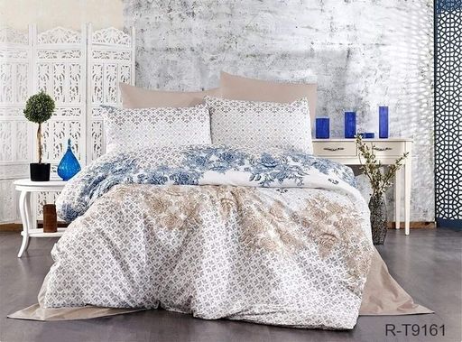 Комплект постельного белья с компаньоном (R-T9161) Евро TAG tekstil CL0113261 (2015344)