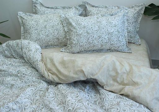 Комплект постельного белья с компаньоном (R-T9259) Евро TAG tekstil CL0113718 (2015498)
