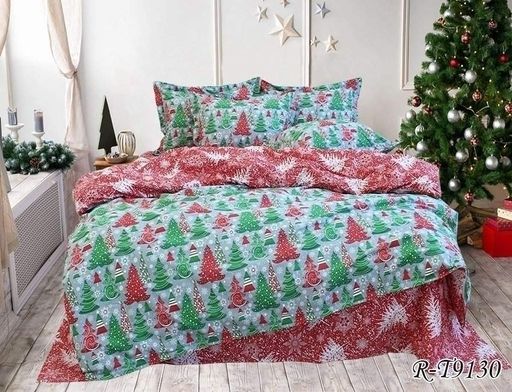 Комплект постельного белья с компаньоном (R-T9130) Евро TAG tekstil CL0113139 (2015659)