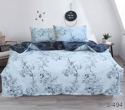 Комплект постельного белья с компаньоном (S494) Семейный TAG tekstil CL0113889 (2016232)