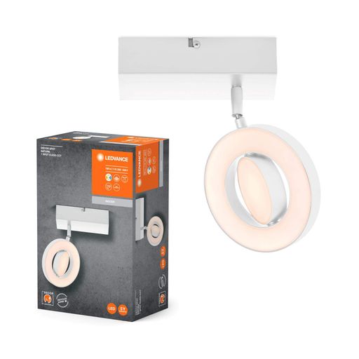 Светильник точечный накладной DECOR SPOT SATURN 11Вт 3000/4200/6500K 1020Лм белый LEDVANCE CL0165598 (2016346)