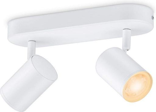 Светильник точечный накладной умный IMAGEO Spots, 2х5W, 2200-6500K, RGB, Wi-Fi, белый WiZ CL0165602 (2016349)