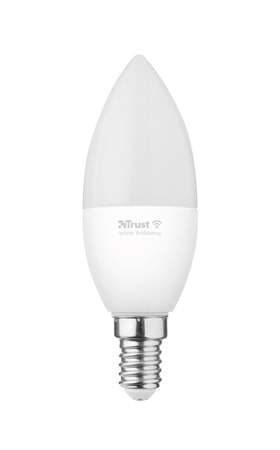 Лампа умная E14 470 Lumen, 1800-6500k, белый Trust CL0165894 (2016357)