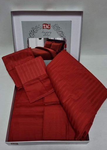 Постельное белье Premium Basic Red 2-спальный Tac CL0123947 (2016383)