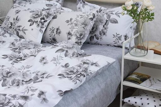 Комплект постельного белья с компаньоном (R-T9276) Евро TAG tekstil CL0113798 (2016444)