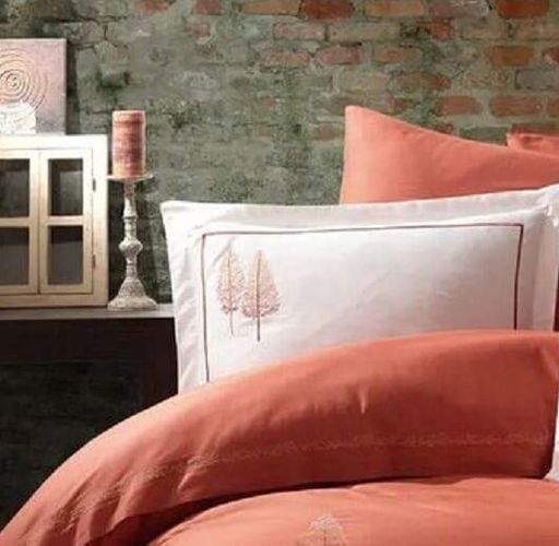 Постельное белье Pamira Brick с вышивкой Евро Dantela Vita CL0123900 (2016514)