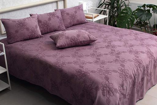 Покрывало с наволочками Mystery violet PrimaTeks 160х240 см CL0041987 (2016605)