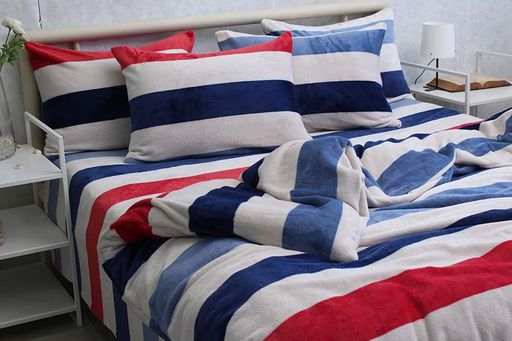 Комплект постельного белья микрофибра (ALM1923) Евро TAG tekstil CL0006628 (2017019)
