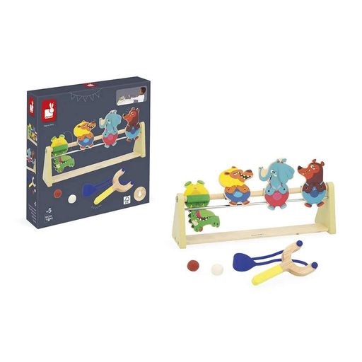 Настольная игра Сбей их все! Janod CL0164685 (2018427)