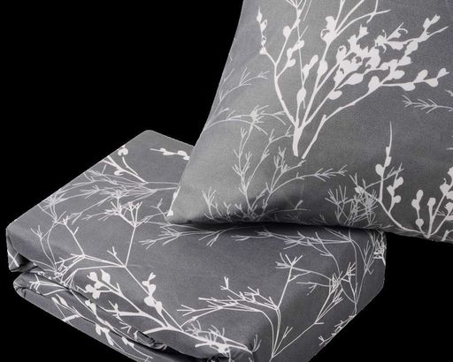 Комплект постельного белья Двуспальный 180х220 см Branch Grey SOHO CL0176243 (2018465)