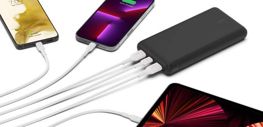 Power Bank 20000мА·ч, 15Вт, черный Belkin CL0179618 (2018489)