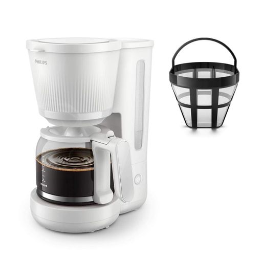 Кофеварка капельная 3000 Series, 1.38л, молотая, поддержка температуры, белый PHILIPS CL0170609 (2018519)