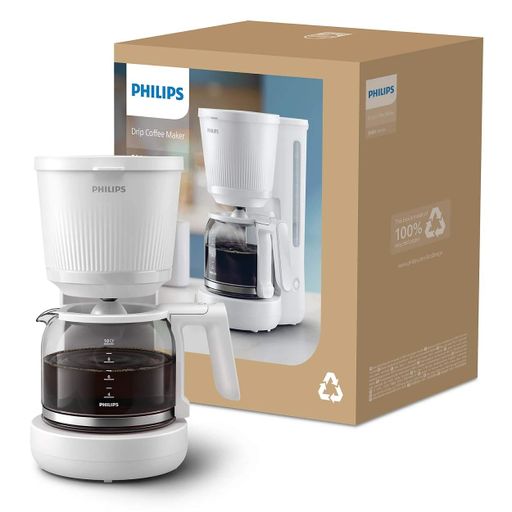 Кофеварка капельная 3000 Series, 1.38л, молотая, поддержка температуры, белый PHILIPS CL0170609 (2018519)