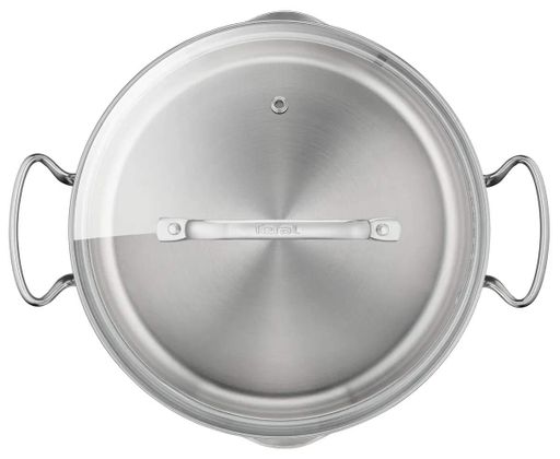Кастрюля DUETTO+, 5л, с крышкой, нержавеющая сталь, стекло Tefal CL0182061 (2018524)