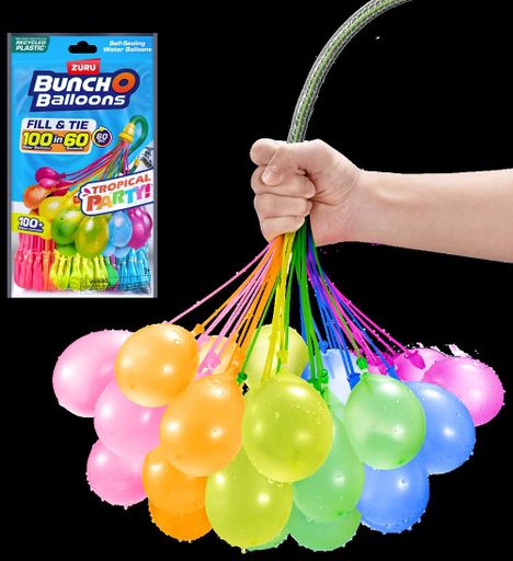 Игровой набор Водные шарики Тропик 100шт/уп BUNCH O BALLOONS CL0183800 (2018573)