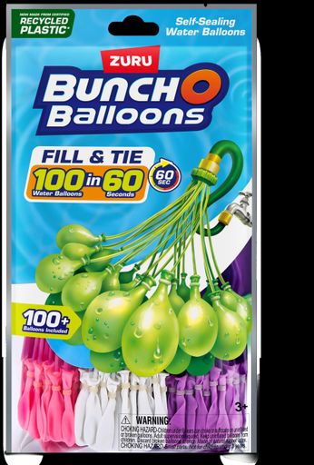Игровой набор Водные шарики 100 шт/уп BUNCH O BALLOONS CL0183801 (2018574)