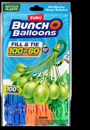 Игровой набор Водные шарики 100 шт/уп BUNCH O BALLOONS CL0183801 (2018574)
