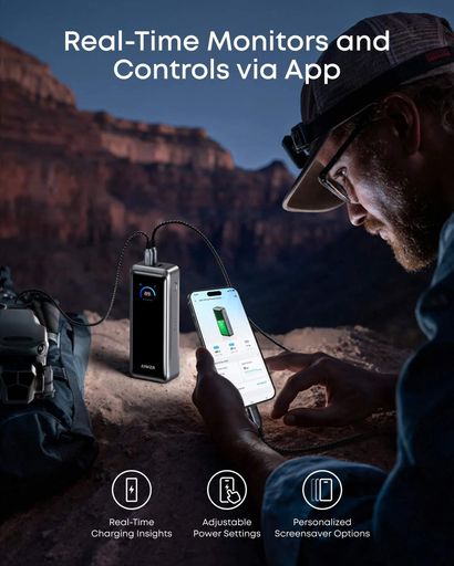 Зарядное устройство для ноутбука Prime - 26000 mAh 300W PD Black Anker CL0183959 (2018687)