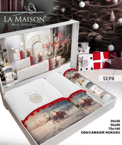 Подарочный набор полотенец с духами Seph La Maison CL0184405 (2018770)