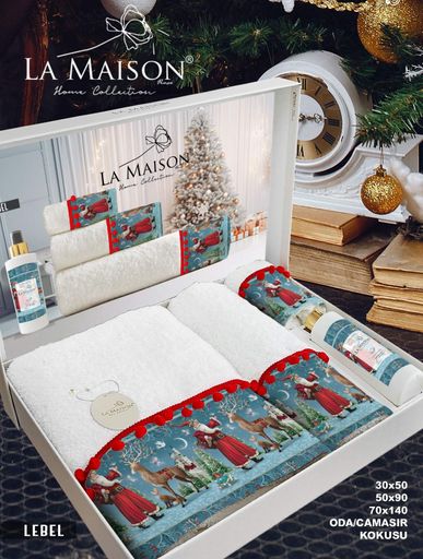 Подарочный набор полотенец с парфюмом Lebel La Maison CL0184417 (2018782)