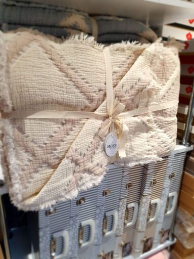 Муслиновое покрывало Moss Ivory Bej 230х250 см Moss Home CL0184682 (2018955)