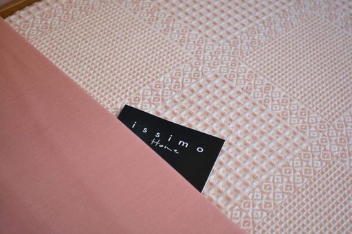 Постельное белье с покрывалом-пике Summerpunch Blush/простыня на резинке Issimo Home CL0184720 (2018982)