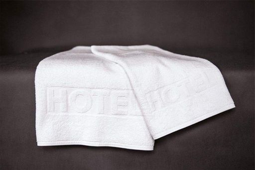 Рушник білий для ванної Cotton Area Hotel 5х90см 500 г/м2 Cotton Area CL0184791 (2019041)