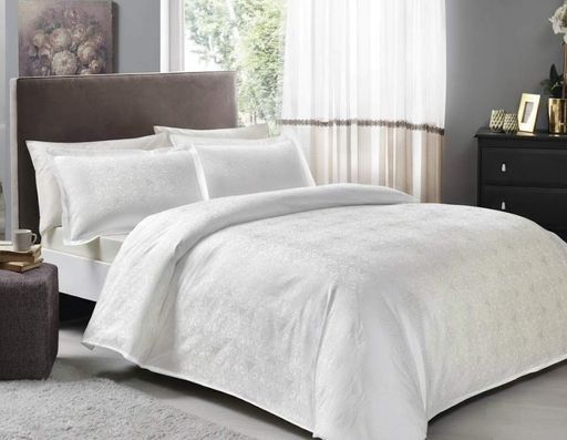 Постельное белье Nodus White Жаккард Tac CL0184906 (2019161)