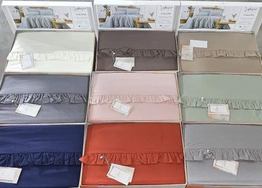Постельное белье Saloni Kiremit Варена Хлопок Saheser CL0185071 (2019202)