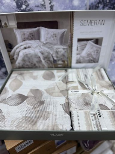 Постельное белье Semeran V1 Bej Ранфорс Clasy CL0185361 (2019495)