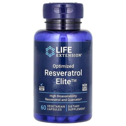Аминокислота Resveratrol Elite, 30 вегакапсул Life Extension CL0187283 (2019642)