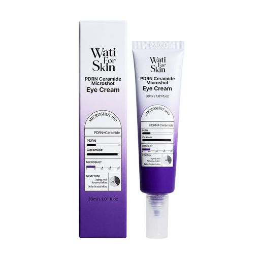 Крем для кожи вокруг глаз Wati For Skin PDRN Ceramide Microshot Eye Cream, 30 мл
