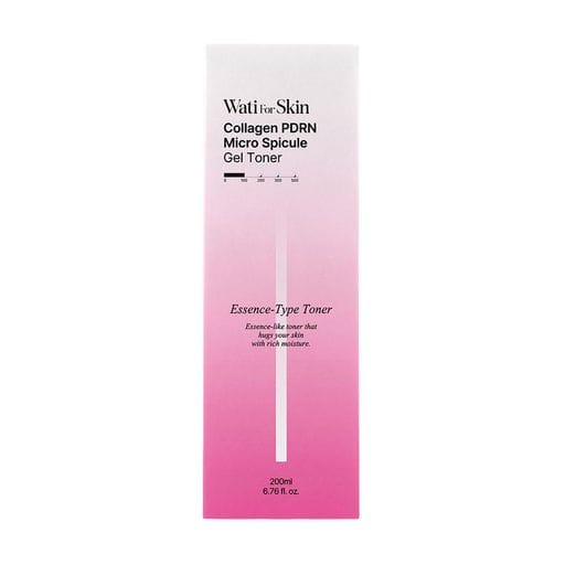Гелевий тонер для обличчя Wati For Skin Collagen PDRN Micro Spicule Gel Toner, 200 мл