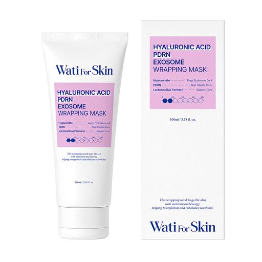 Маска-пленка для лица Wati For Skin Hyaluronic Acid PDRN Exosome Wrapping Mask, 100 мл
