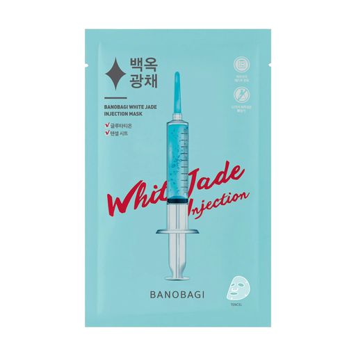 Освітлювальна тканинна маска для обличчя Banobagi White Jade Injection Mask
