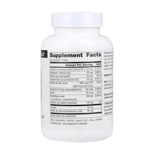 Source Naturals Vitamin B-50 Complex 50 мг 50 таб (2019913)