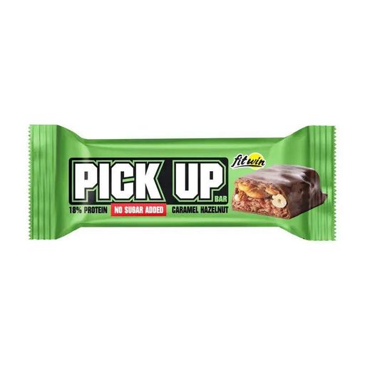 FitWin Pick Up Bar No Sugar Added 45 г Карамель Фундук (2019929)