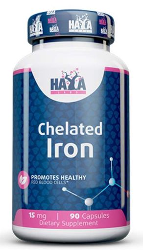 Haya Labs Chelated Iron 15 мг 90 капс (2019937)