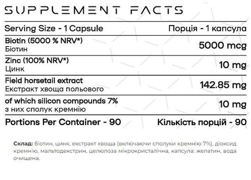 Powerful Progress Biotin X 90 капс (2019967)