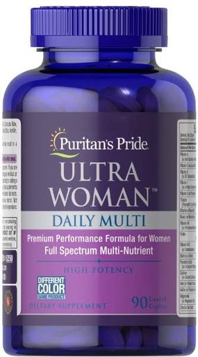 Puritans Pride Ultra Woman Daily Multi 90 caplets (2020007)