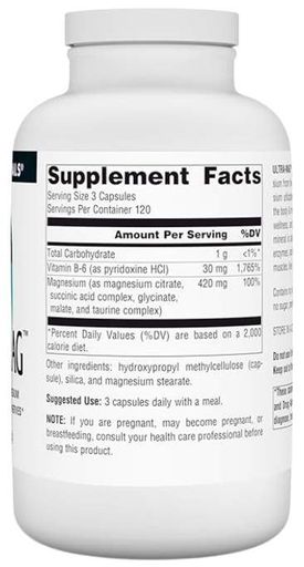 Source Naturals Ultra-Mag 360 веганських капсул (2020100)