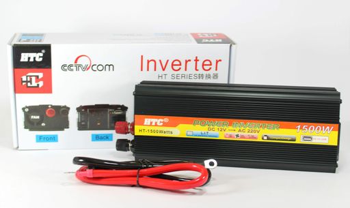 Преобразователь AC/DC 1500W 12V SSK / Инвертор в машину / Автомобильный преобразователь напряжения (2020201)