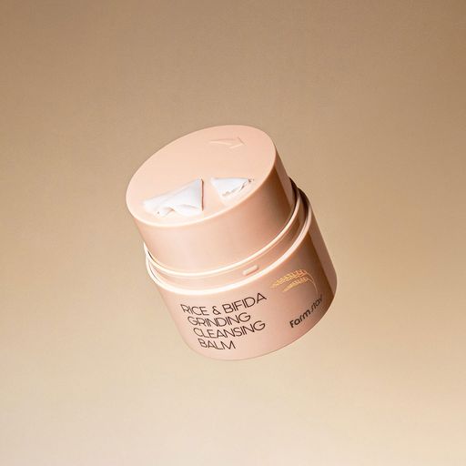 Очищувальний бальзам для обличчя FarmStay Rice & Bifida Grinding Cleansing Balm з рисом та біфідою, 50 мл