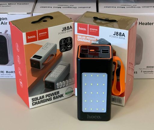 Повербанк 100000 mAh с LED-фонариком и быстрой зарядкой Hoco JA88A 22.5W (2020388)