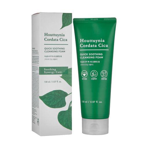 Пенка для умывания Tony Moly Houttuynia Cordata Cica Quick Soothing Cleansing Foam, 150 мл