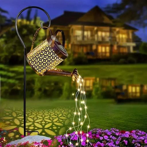 Садовый светильник на солнечной батарее "Лейка" 80см, Fairy lamp / Декоративный LED фонарь для сада (2020444)