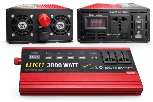 Преобразователь напряжения 3000W AR AC/DC 12V (2020445)