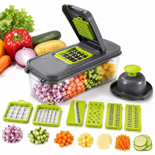 Овощерезка Мультислайсер vegetable cutter / Мультислайсер для овощей и фруктов / Механический ручной измельчитель (2020468)