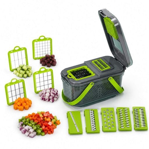 Овощерезка Мультислайсер vegetable cutter / Мультислайсер для овощей и фруктов / Механический ручной измельчитель (2020468)