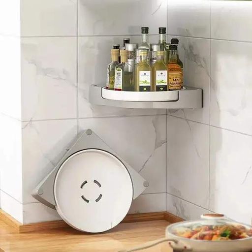 Угловое вращающееся полотнище для ванной комнаты Multi Functional Rotational Tray (2020508)